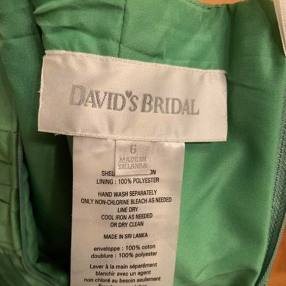 Davids Bridal Bridesmaid Dress - Picture 2 of 3